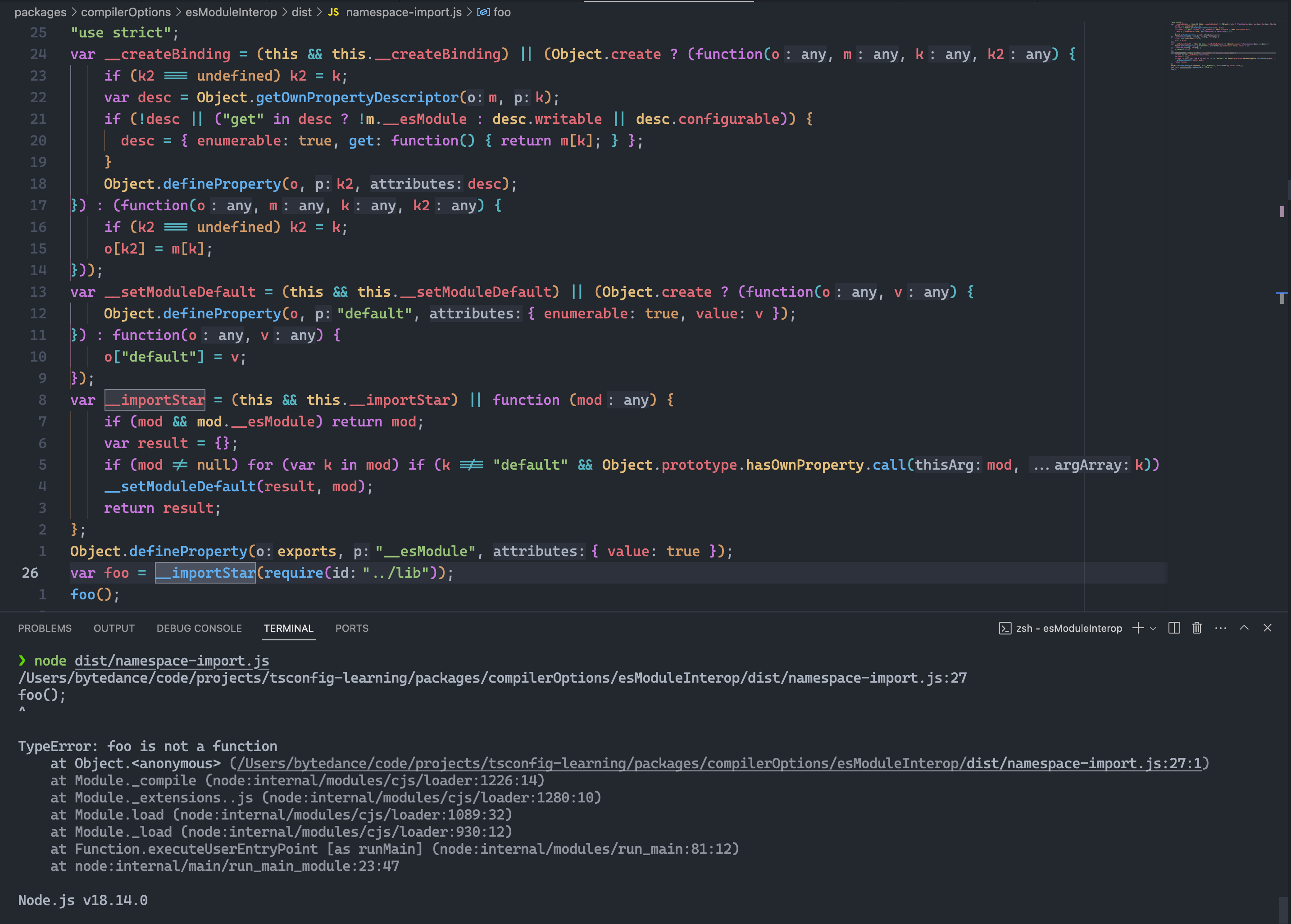 namespace-import-tsc-es-module-interop